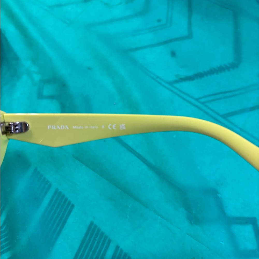 Prada Women's Sunglasses in Vibrant Yellow - Picture 9 of 9